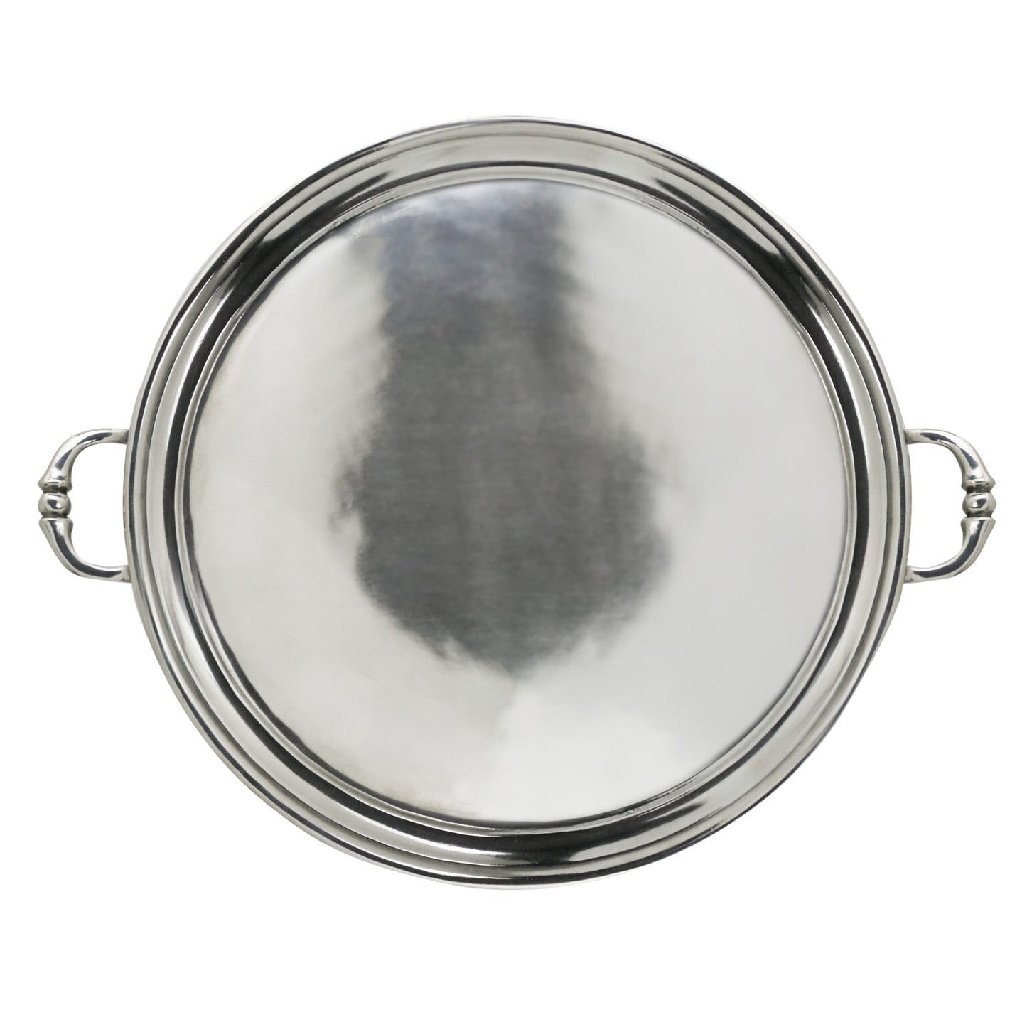 Round Serving Tray With Handles