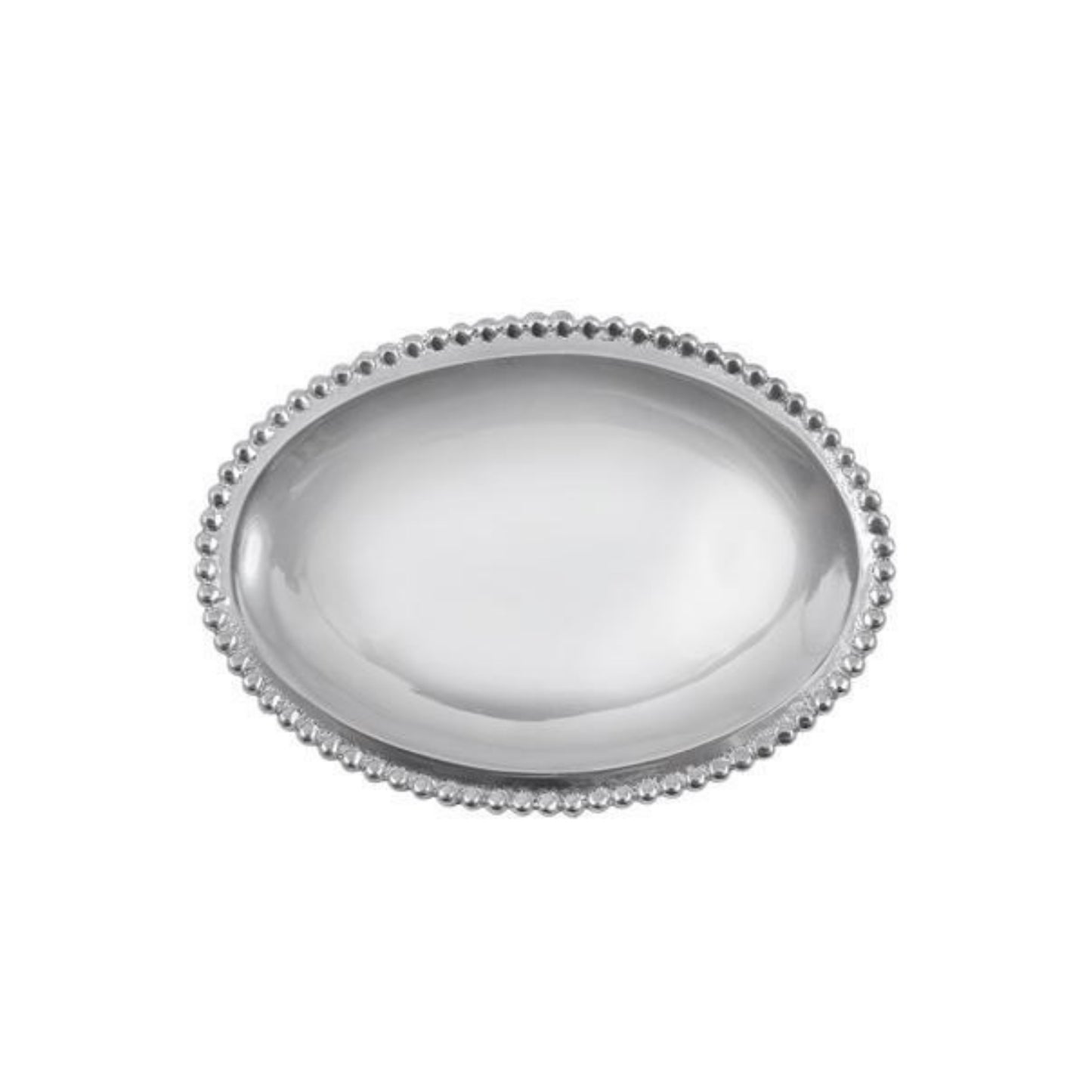 Beaded Oval Vanity Tray