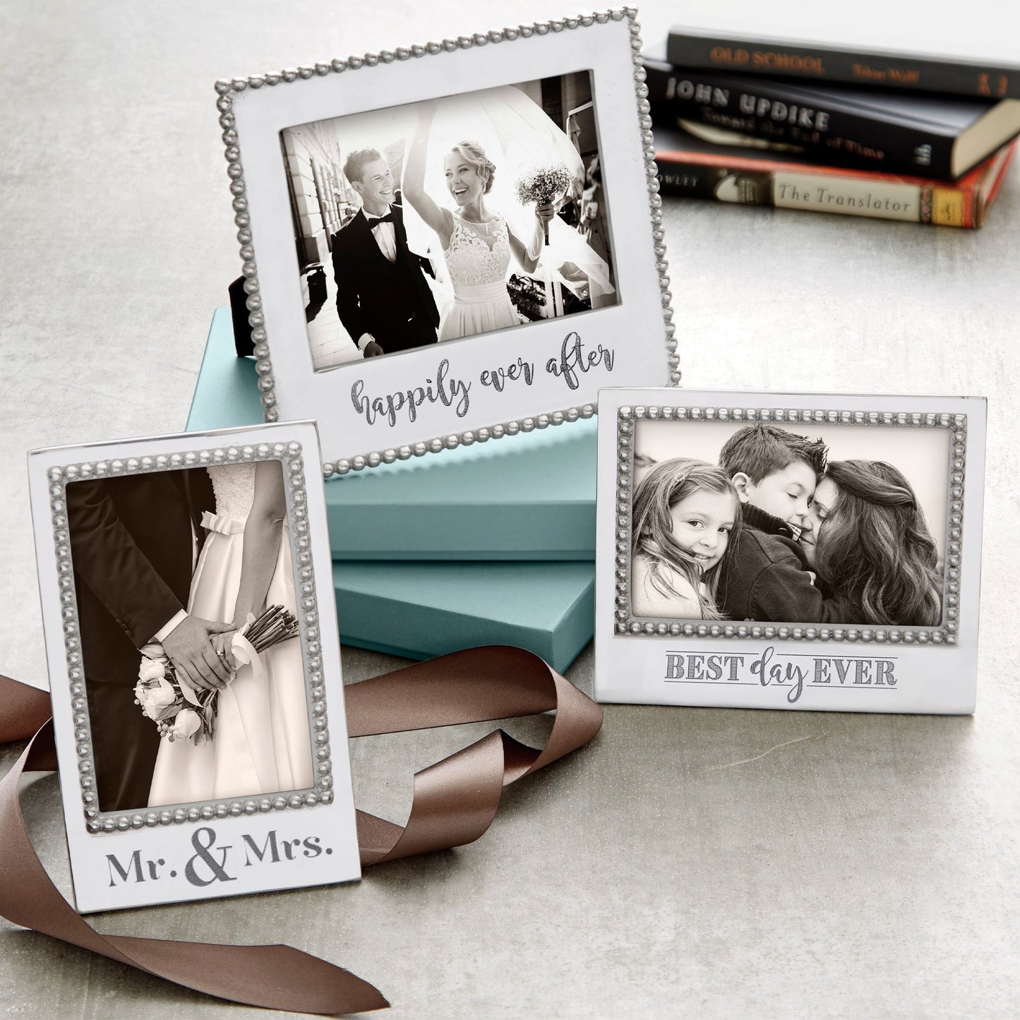 Happily Ever After Silver Picture Frame