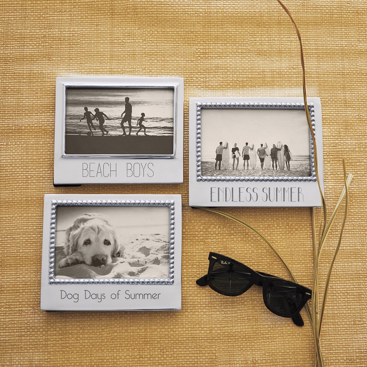 Silver Beach Boys Picture Frame