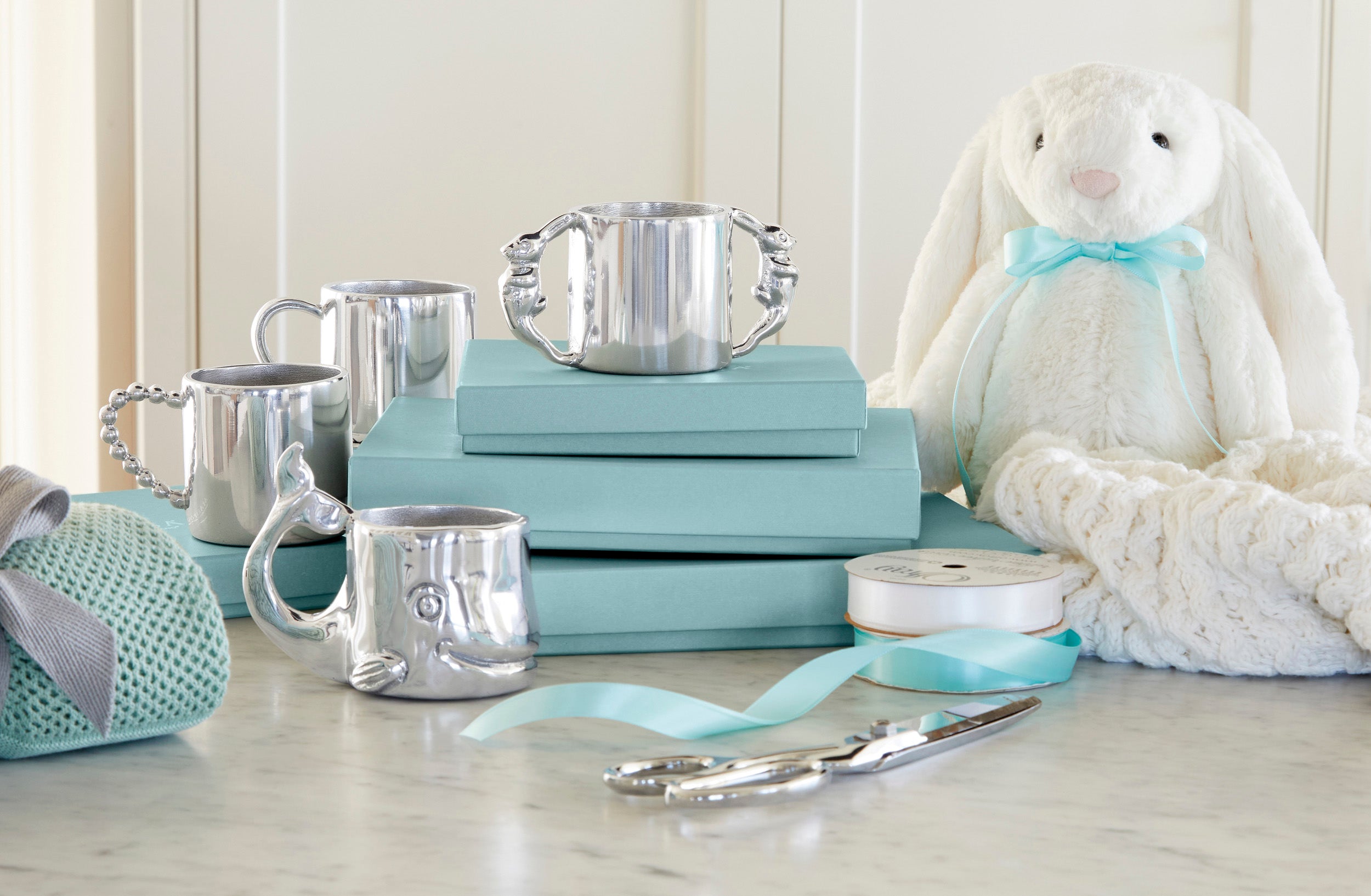 Silver Baby Cups With Option to Engrave Templeton Silver