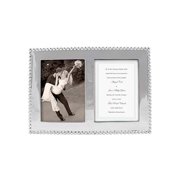 Double Frame - 5x7 Silver