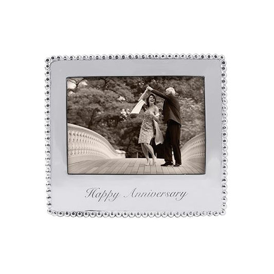 Silver Happy Anniversary 5x7 Picture Frame