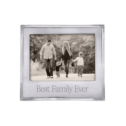 'Best Family Ever' 4x6 Picture Frame - Silver