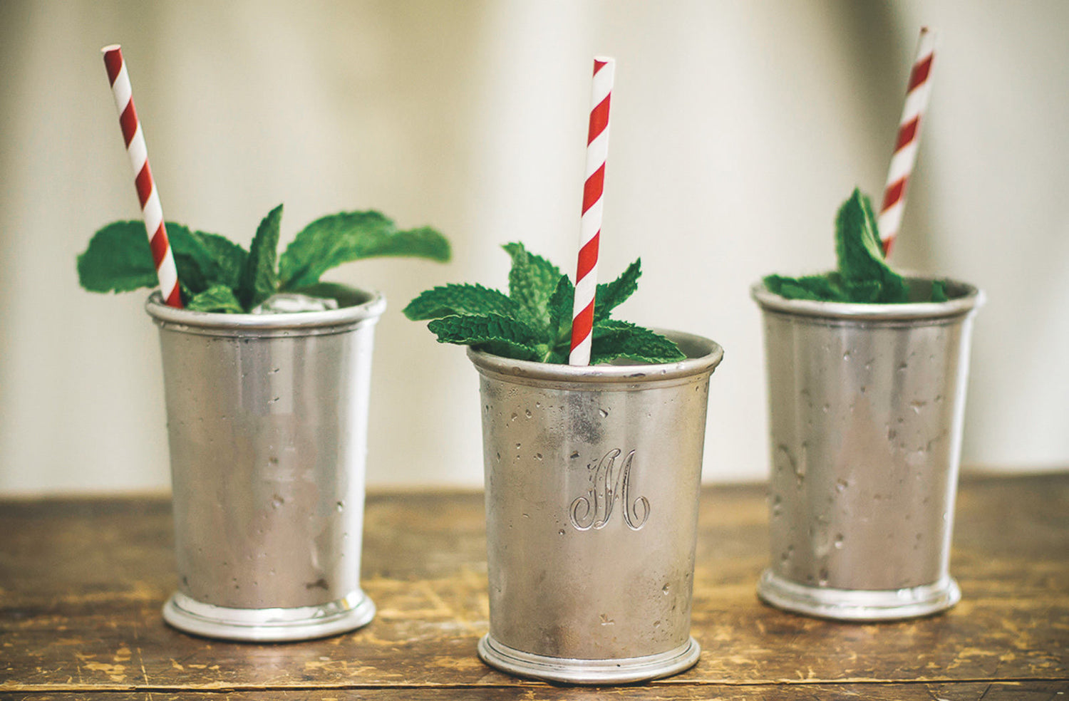 silver mint julep cups that can be engraved