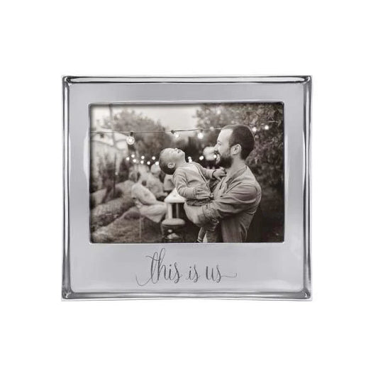 'This Is Us' 4x6 Picture Frame - Silver