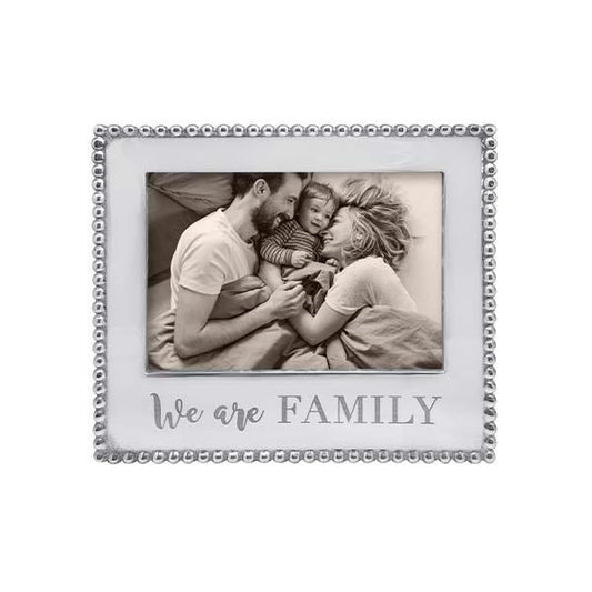 'We Are Family' 4x6 Picture Frame - Silver