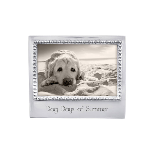 Dog Days of Summer Silver Picture Frame