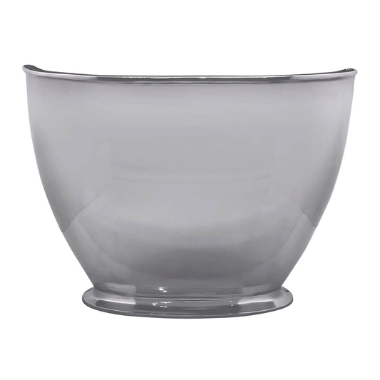 Silver Medium Oval Ice Bucket