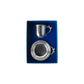 Silver Bow Handle Baby Cup and Porringer Gift Set