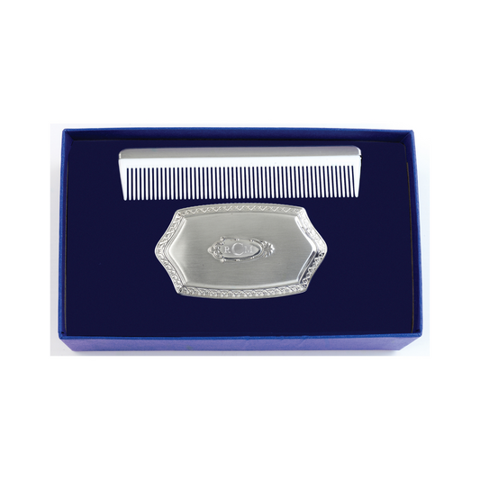 Boy's Comb and Brush Gift Set with a monongram