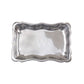 Templeton Silver Curved Vanity Tray that's showing an engraved monogram