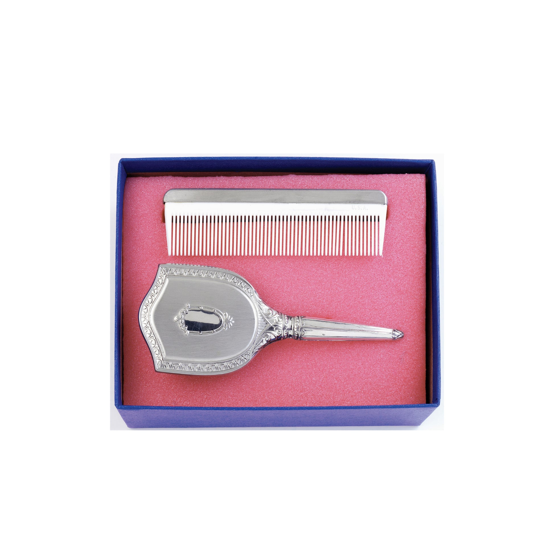 Girl's Comb and Brush Gift Set in Gift Box