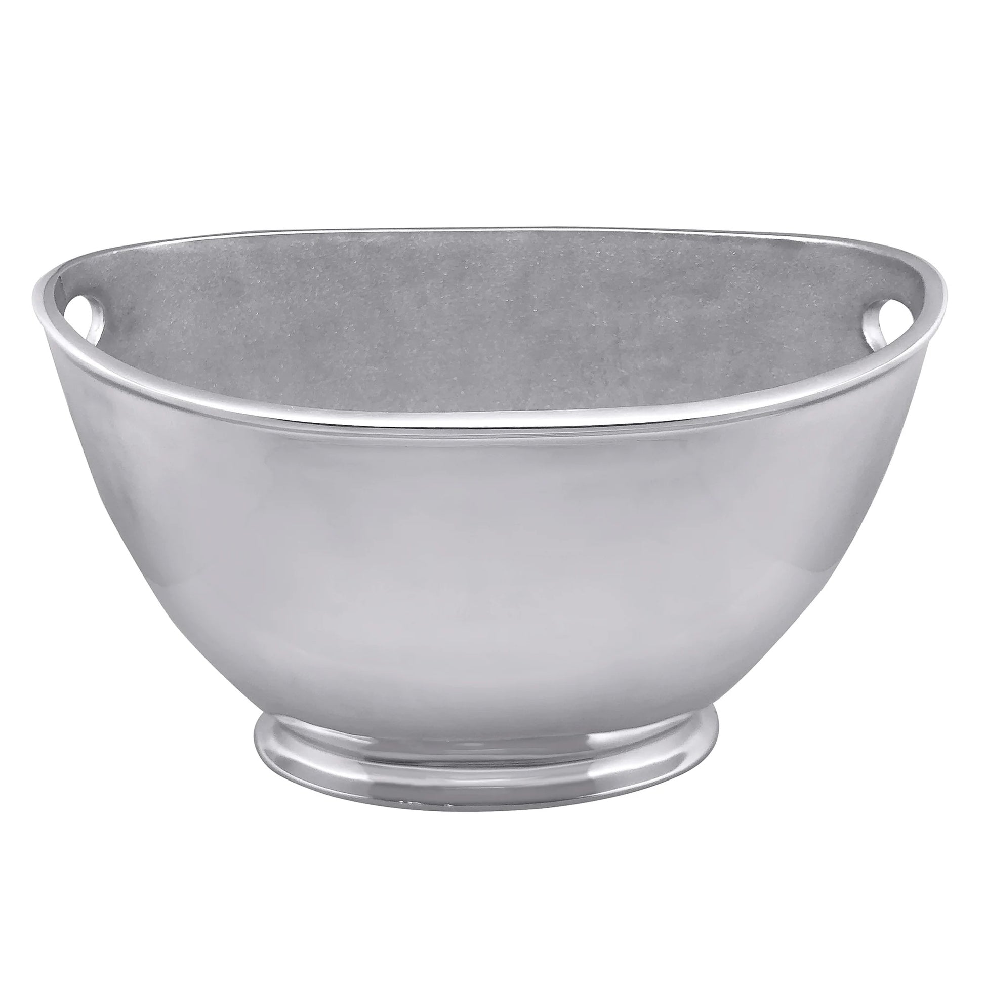 Silver Medium Oval Ice Bucket