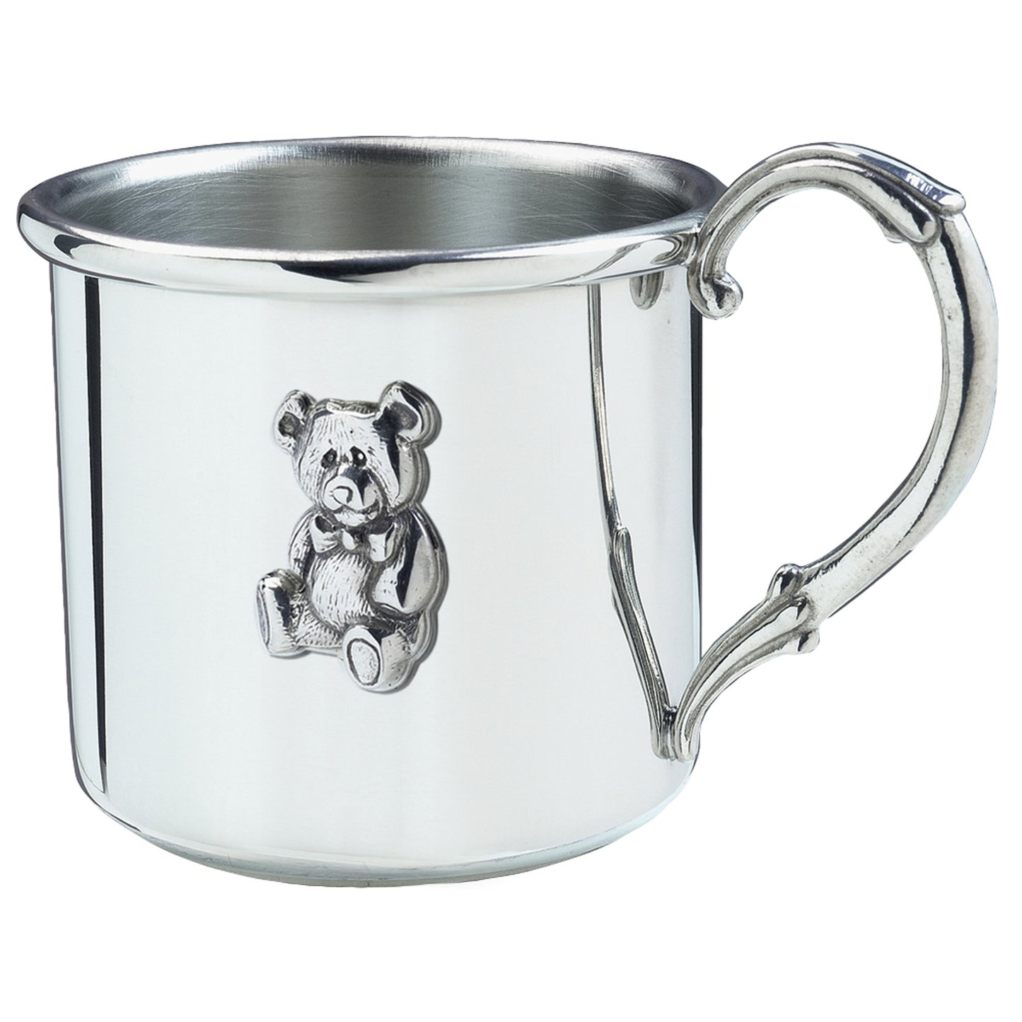 Silver Baby Cup and Baby Spoon Gift Set - Templeton Silver