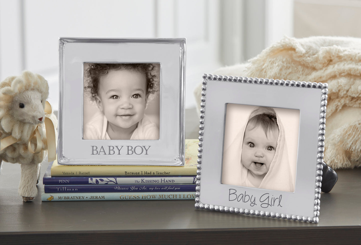 Silver Baby Boy Picture Frame