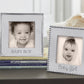 Silver Baby Girl Picture Frame