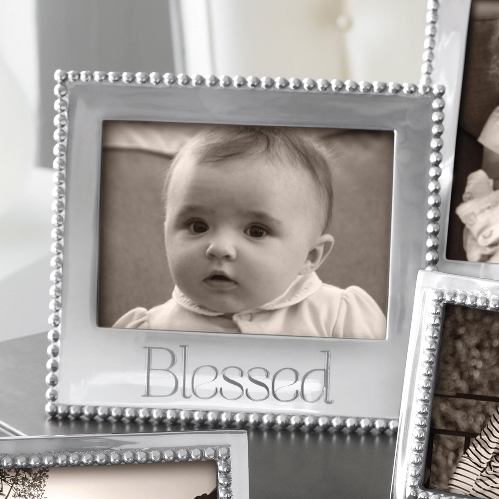 Blessed Silver Picture Frame