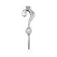 Silver Question Mark Candle Holder