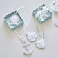 White Anchor Ornament