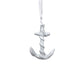 White Anchor Ornament