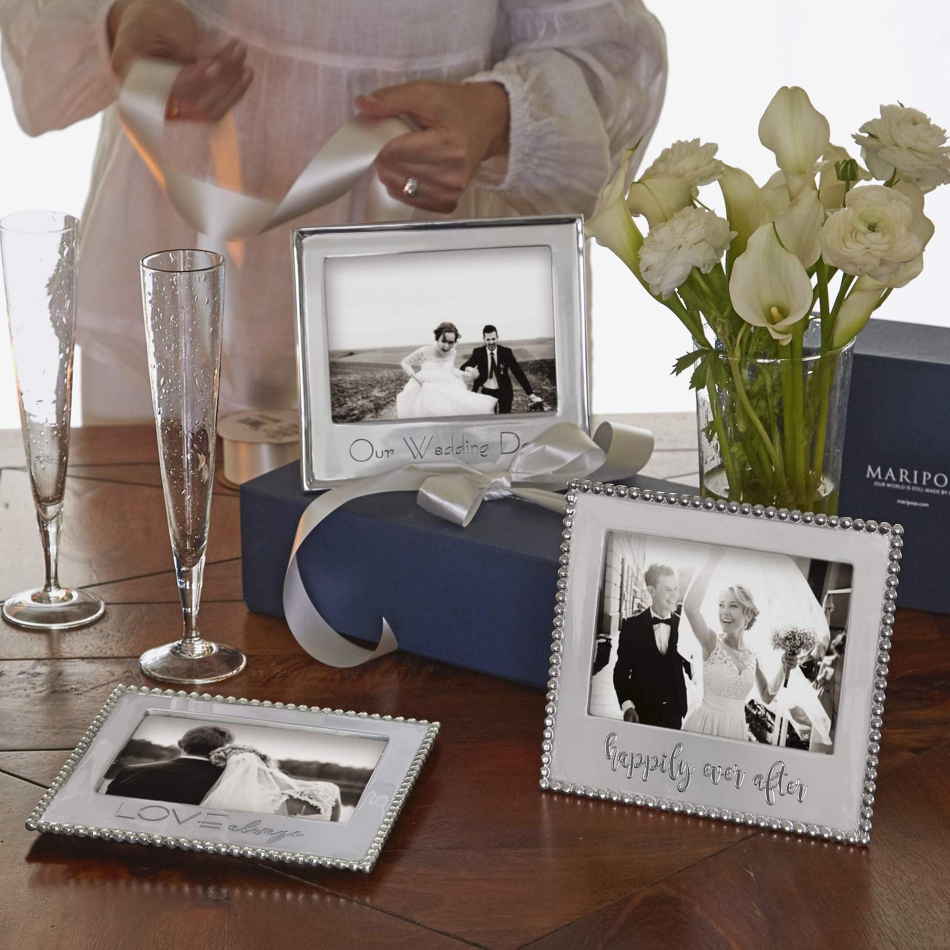 Happily Ever After Silver Picture Frame