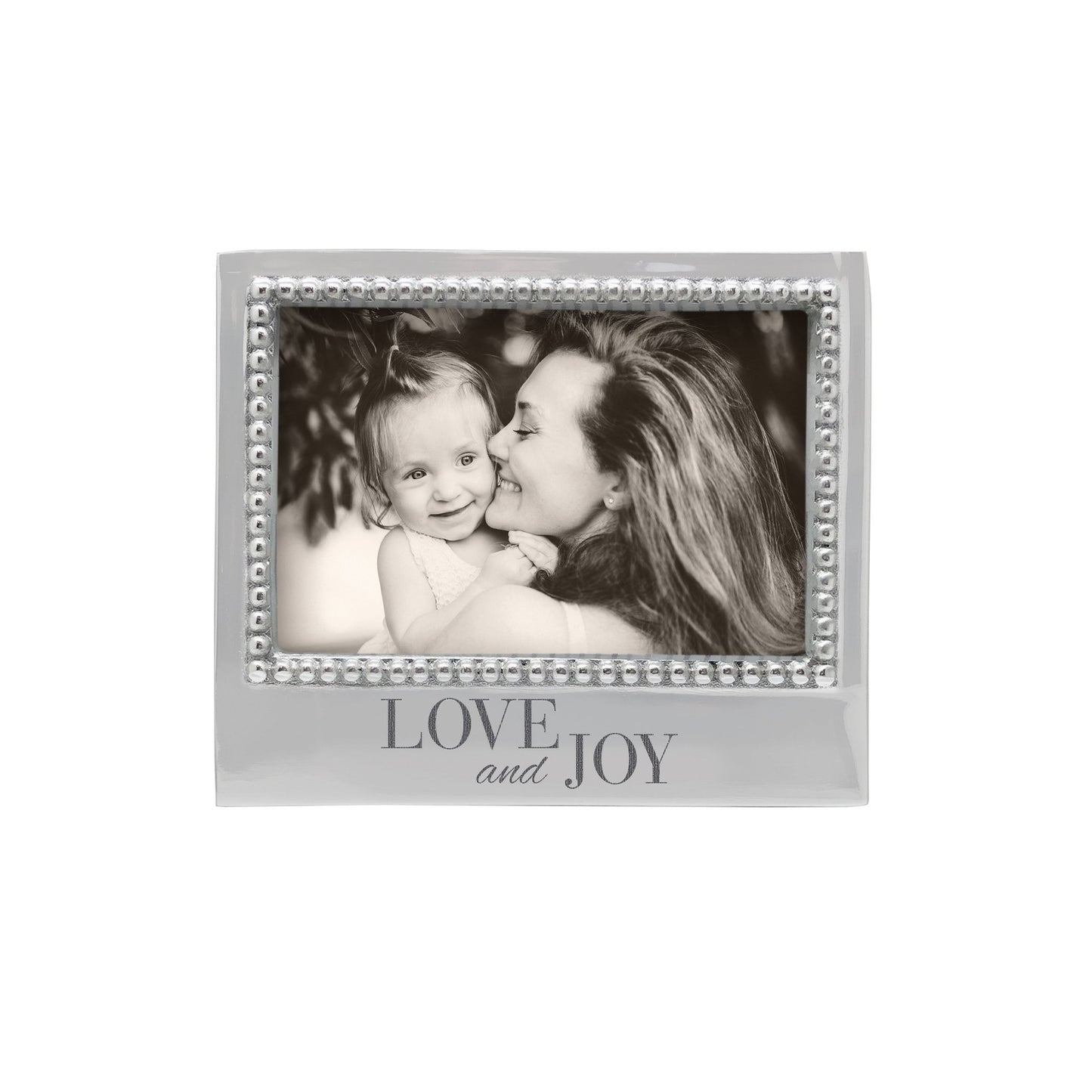 Love and Joy Silver Picture Frame
