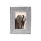 Silver 5 x 7 Woven Picture Frame - Vertical
