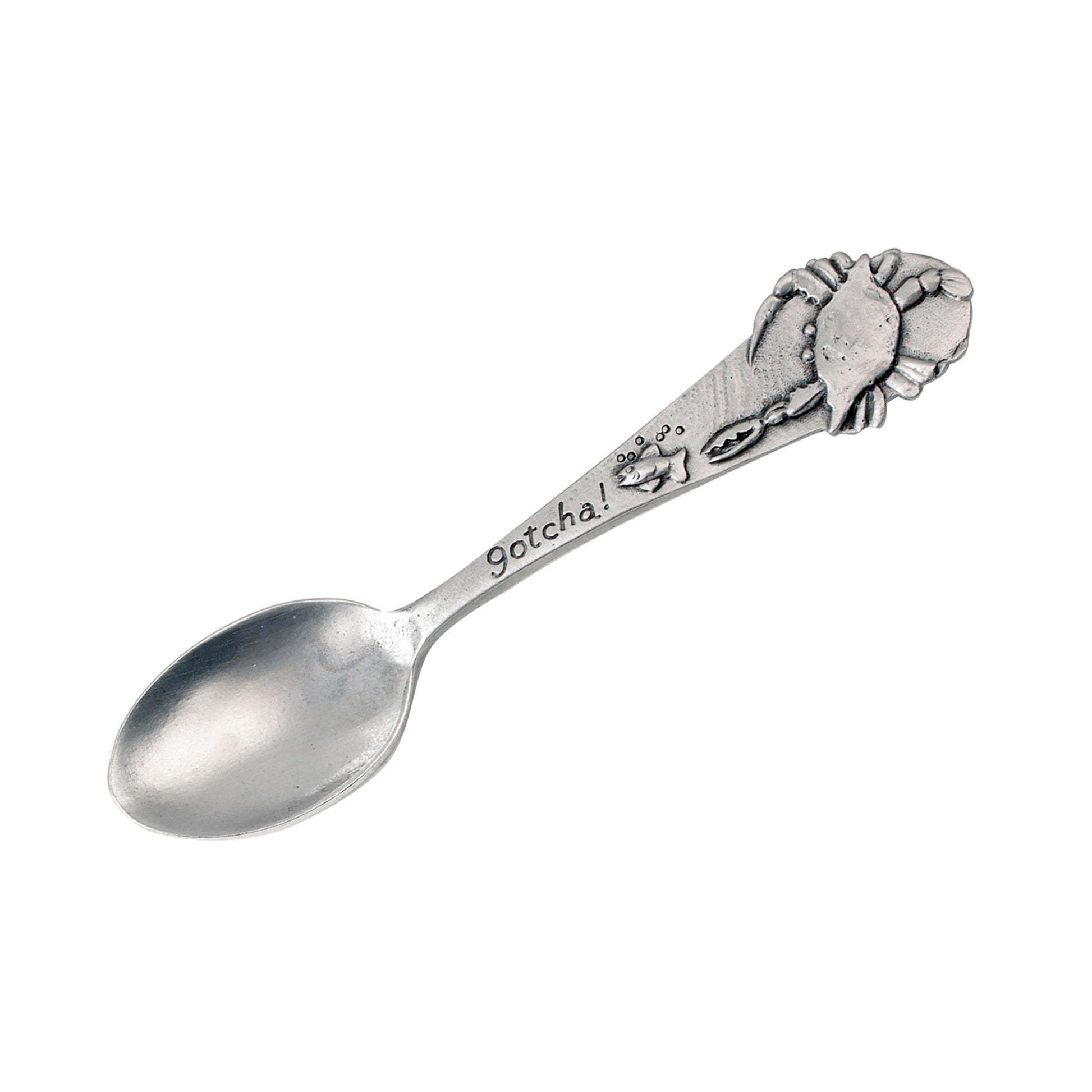Silver Crab Baby Spoon