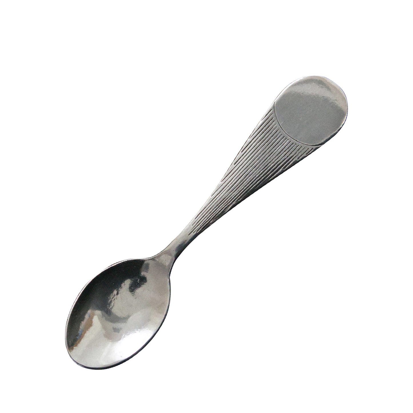 Silver Large Monogram Spoon
