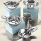 Silver Bunny Porringer Bowl and Spoon Set