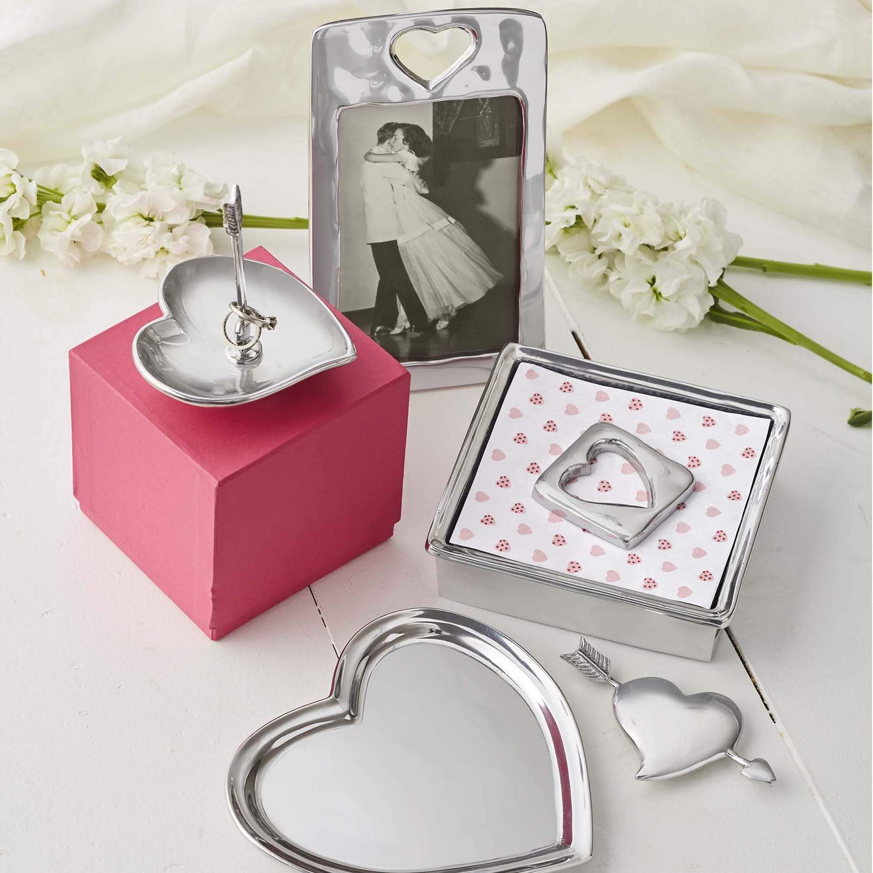 Silver Heart Ring Dish Lifestyle