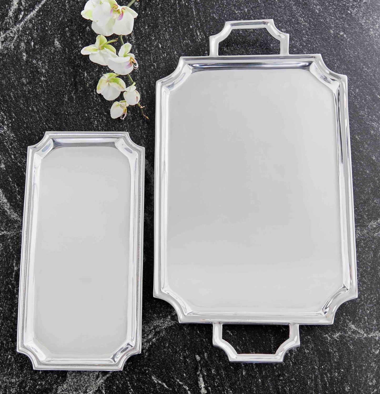 Silver Handle Tray