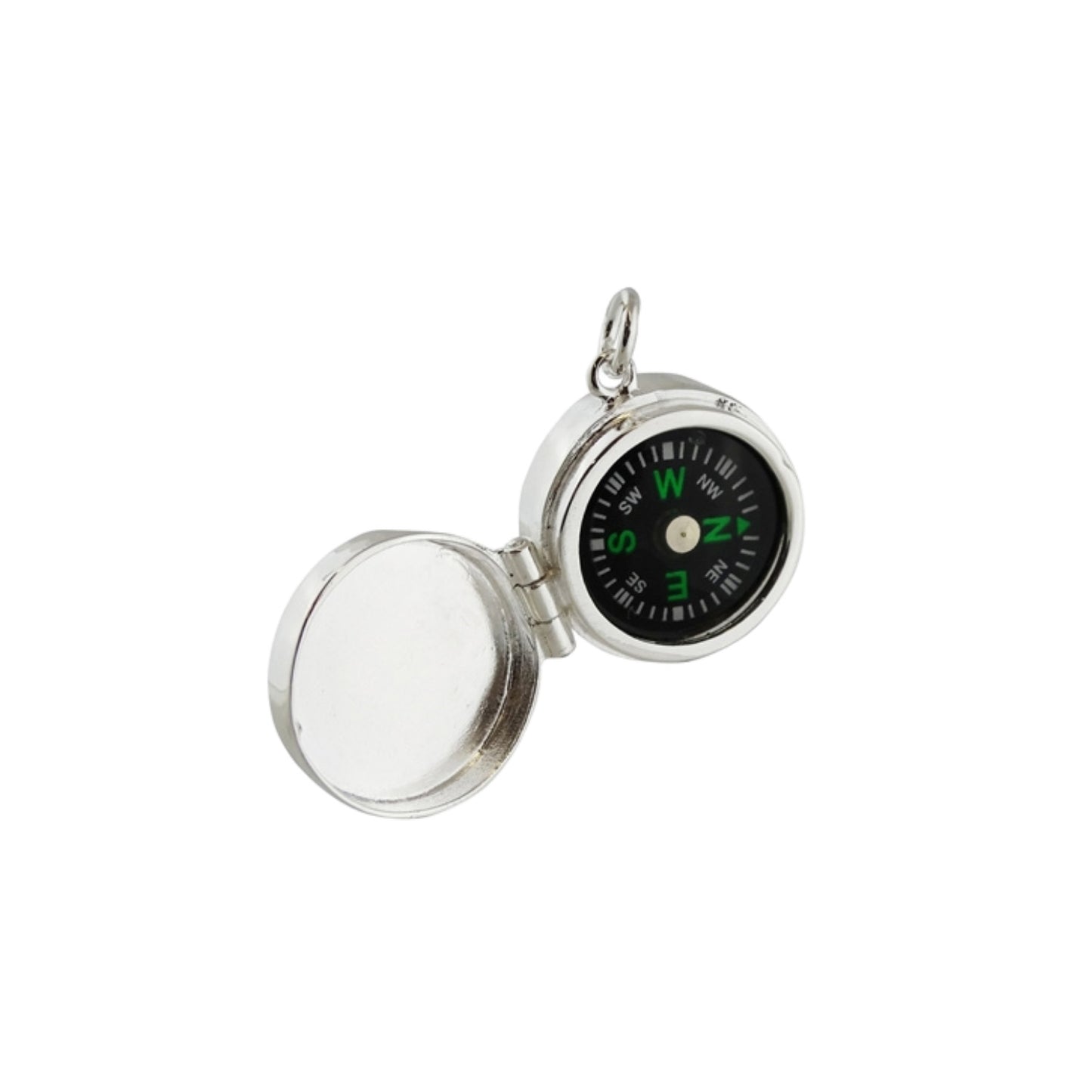 Sterling Silver Compass Locket